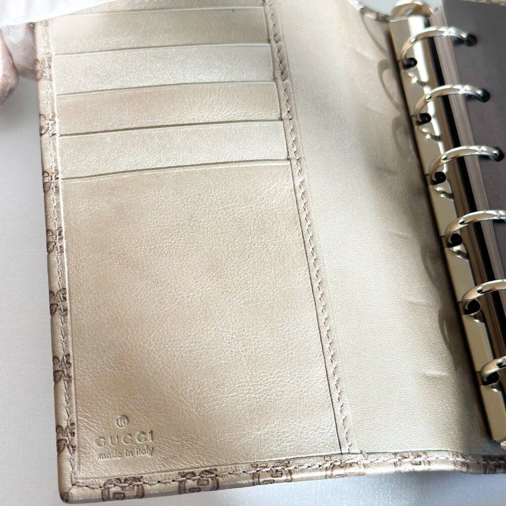 Gucci Bronze Agenda Small PM Size - Picture 8 of 13